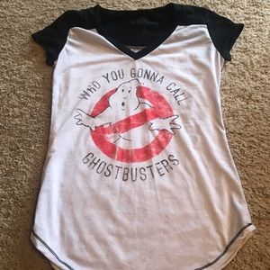 Ghostbusters Vintage Style Tee Large NWOT